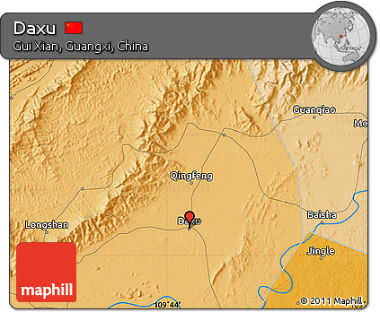 Political Map of Daxu