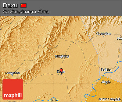 Political Map of Daxu