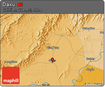 Political Map of Daxu