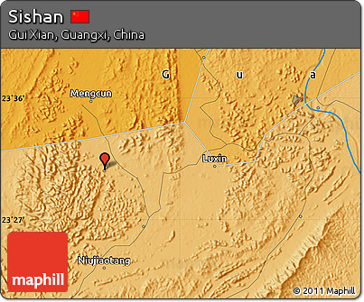 Political Map of Sishan