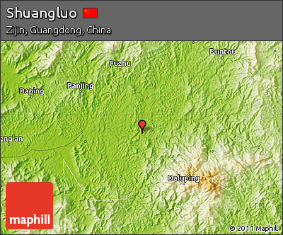 Physical Map of Shuangluo