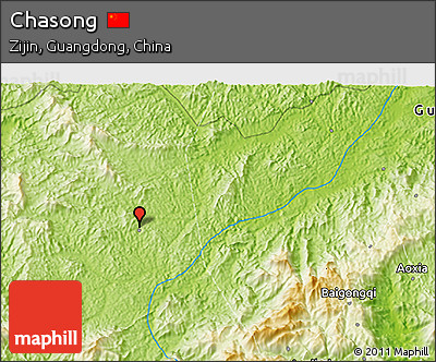 Physical 3D Map of Chasong