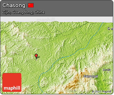 Physical 3D Map of Chasong