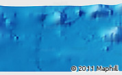 Physical 3D Map of the area around 23° 23' 16" N, 136° 4' 29" E
