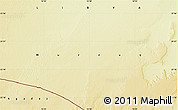 Physical Map of the area around 23° 23' 16" N, 13° 40' 30" E