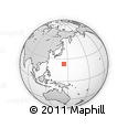 Outline Map of the Area around 23° 23' 16" N, 144° 34' 29" E, rectangular outline