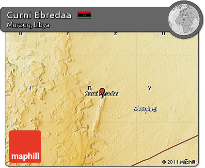 Physical Map of Curni Ebredaa