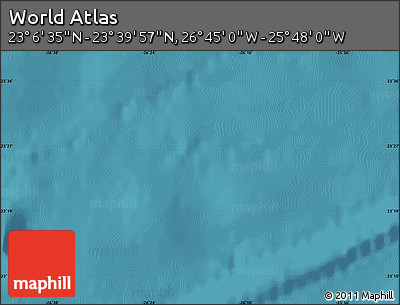 Satellite Map of the Area around 23° 23' 16" N, 26° 16' 29" W