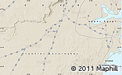 Shaded Relief Map of the area around 23° 23' 16" N, 32° 22' 30" E