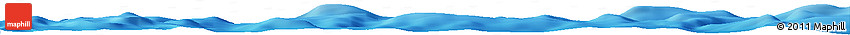 Shaded Relief Horizon Map of the Area around 23° 23' 16" N, 45° 49' 30" W Shaded Relief Horizon Map of the Area around 23° 23' 16" N, 45° 49' 30" W