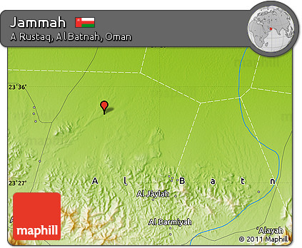 Physical Map of Jammah