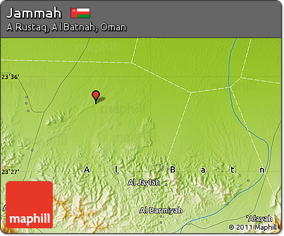 Physical Map of Jammah