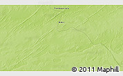 Physical 3D Map of the area around 23° 23' 16" N, 5° 1' 30" W