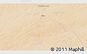 Satellite 3D Map of the area around 23° 23' 16" N, 5° 1' 30" W