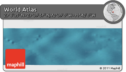 Satellite Panoramic Map of the Area around 23° 23' 16" N, 72° 10' 30" W