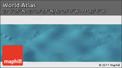 Satellite Panoramic Map of the Area around 23° 23' 16" N, 72° 10' 30" W