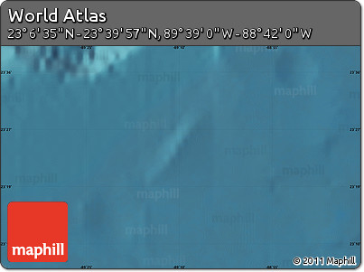 Satellite Map of the Area around 23° 23' 16" N, 89° 10' 30" W