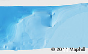 Political 3D Map of the area around 23° 23' 16" N, 90° 1' 30" W