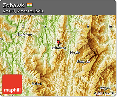 Physical Map of Zobawk