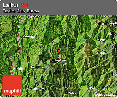 Satellite 3D Map of Laitui