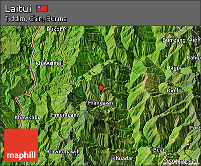 Satellite 3D Map of Laitui