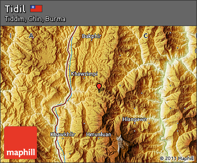 Physical Map of Tidil