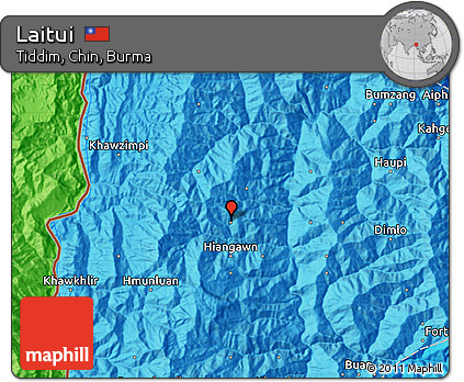 Political Map of Laitui