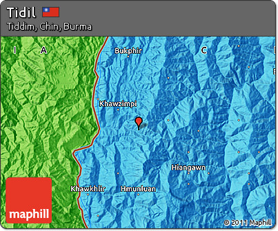 Political Map of Tidil