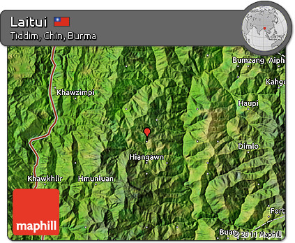 Satellite Map of Laitui