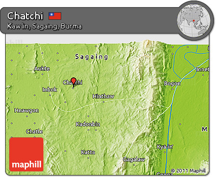 Physical 3D Map of Chatchi