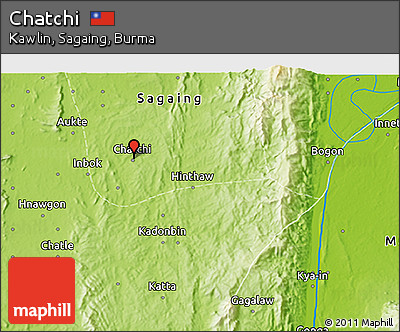 Physical 3D Map of Chatchi
