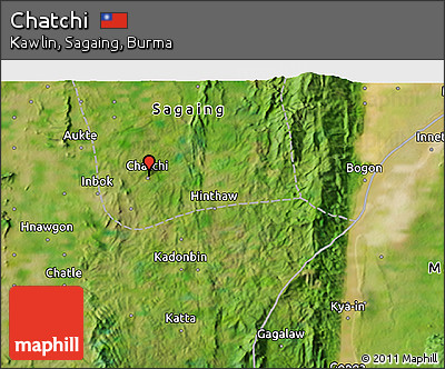 Satellite 3D Map of Chatchi