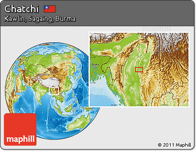 Physical Location Map of Chatchi