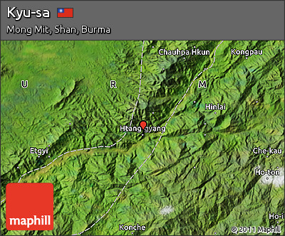 Satellite Map of Kyu-sa