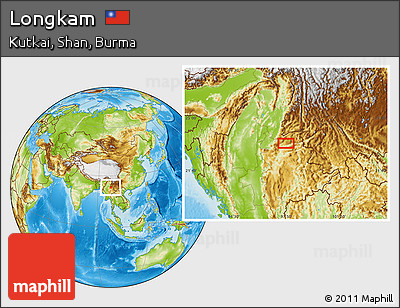 Physical Location Map of Longkam