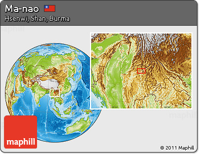 Physical Location Map of Ma-nao