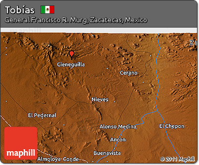 Physical 3D Map of Tobías