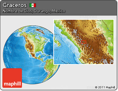 Physical Location Map of Graceros
