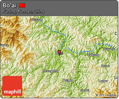 Physical 3D Map of Bo'ai