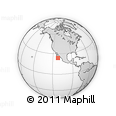Outline Map of the Area around 23° 53' 5" N, 112° 7' 30" W, rectangular outline