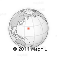 Outline Map of the Area around 23° 53' 5" N, 162° 25' 30" E, rectangular outline