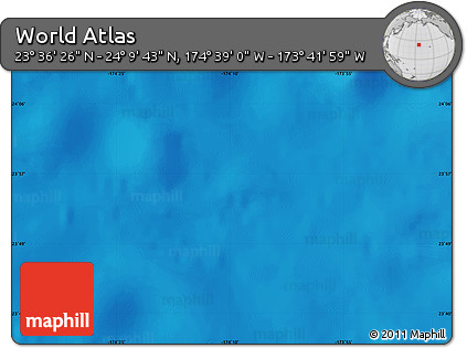 Physical Map of the Area around 23°&nbsp;53'&nbsp;5"&nbsp;N,&nbsp;174°&nbsp;10'&nbsp;30"&nbsp;W