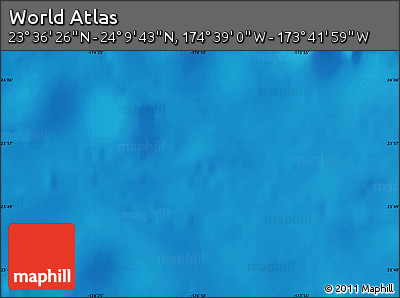 Physical Map of the Area around 23°&nbsp;53'&nbsp;5"&nbsp;N,&nbsp;174°&nbsp;10'&nbsp;30"&nbsp;W