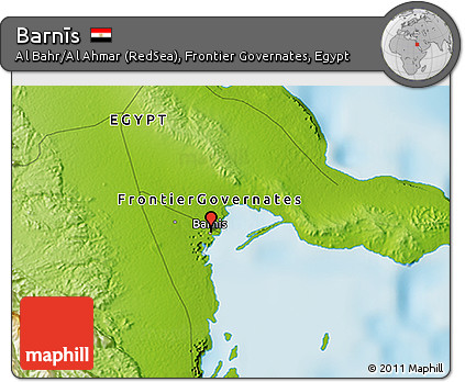 Physical 3D Map of Barnīs