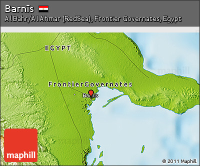 Physical 3D Map of Barnīs