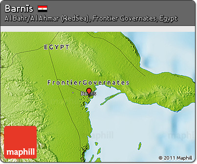 Physical 3D Map of Barnīs