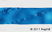 Physical Panoramic Map of the area around 23° 53' 5" N, 55° 10' 29" W