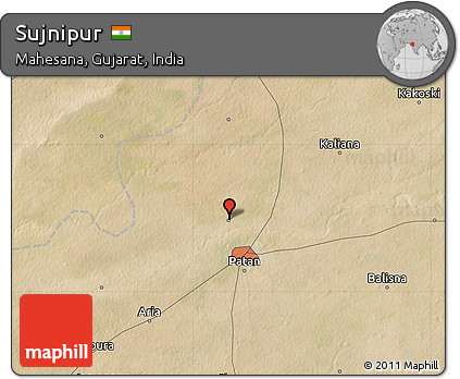 Satellite Map of Sujnipur