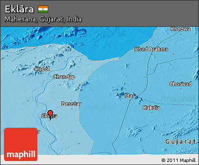 Political Panoramic Map of Eklāra