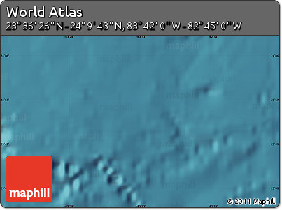 Satellite Map of the Area around 23° 53' 5" N, 83° 13' 29" W